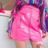 Hot Vinyl Miniskirt