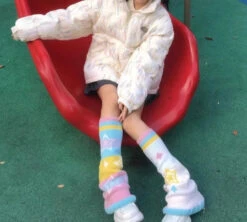 Y2K Star Pastel Leg Warmers 8 Y2K Star Pastel Leg Warmers -Clothing Discount Store y2k star pastel leg warmers leg warmers y2k star pastel 2000s 275