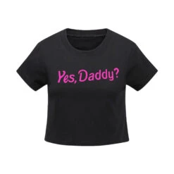 Yes Daddy Crop Top -Clothing Discount Store yes daddy crop top clothing tops inch cm daddy crop kawaii belly 457