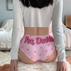 Yes Daddy Heart Panties